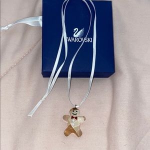 Swarovski gingerbread necklace